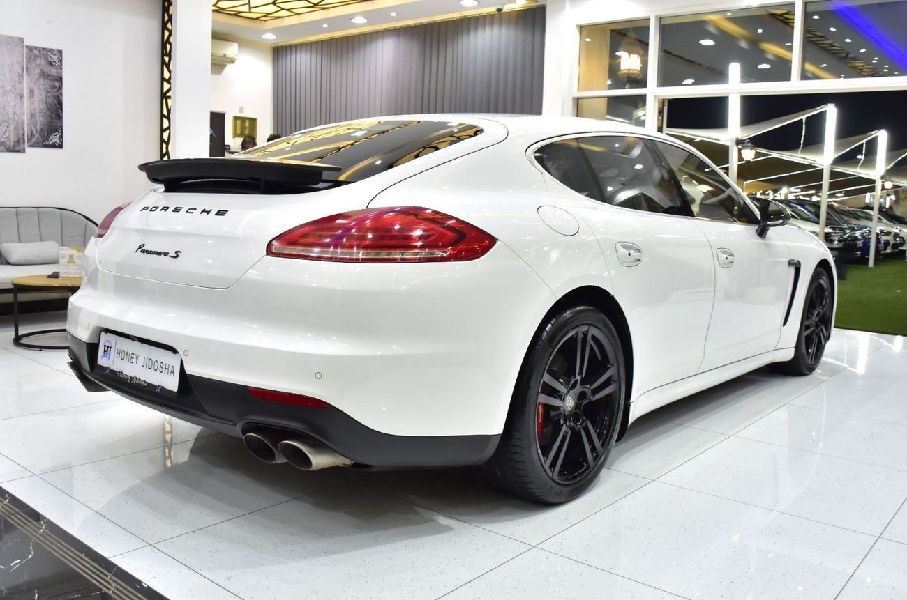 Porsche Panamera EXCELLENT DEAL for our Porsche Panamera S ( 2014 Model ) in White Color GCC Specs