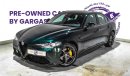 Alfa Romeo Giulia Veloce AED 3165 PM | 2.0L TURBO | GCC | WARRANTY | SERVICE CONTRACT