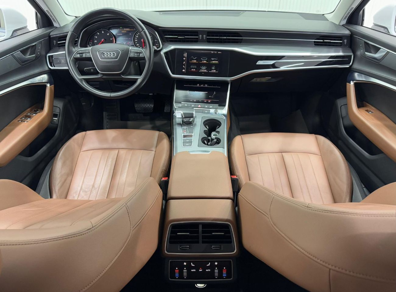 Audi A6 45 TFSI quattro 2.0L 2020 Audi A6 45TFSI Quattro, One Year Warranty, Full Service History, GCC