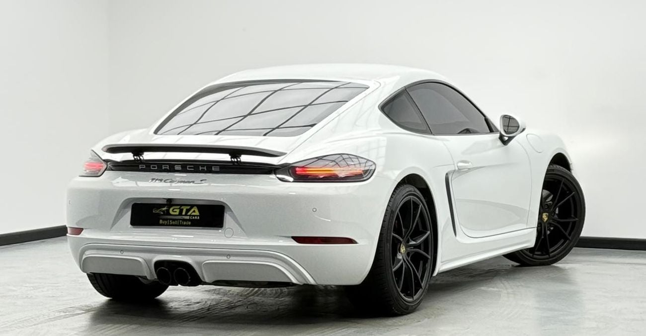 بورش كايمان 718 2018 Porsche 718 Cayman S, Full Porsche Service History, Fully Loaded, Excellent Condition, GCC