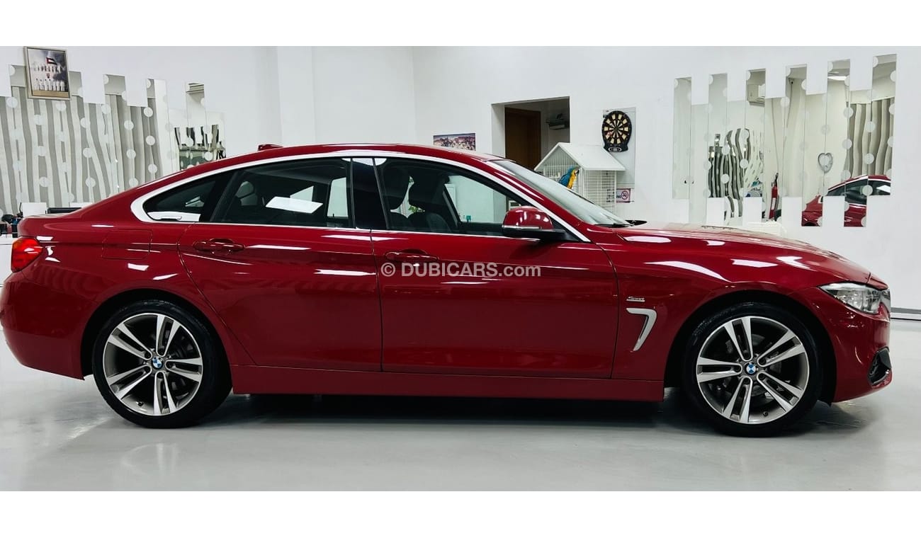 BMW 420i M Sport GCC .. FSH .. Original Paint .. Perfect Condition .. Top .