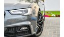Audi A5 S-Line Plus - Dual Tone Leather Interior - GCC - AED 1,743 Per Month - 0% DP