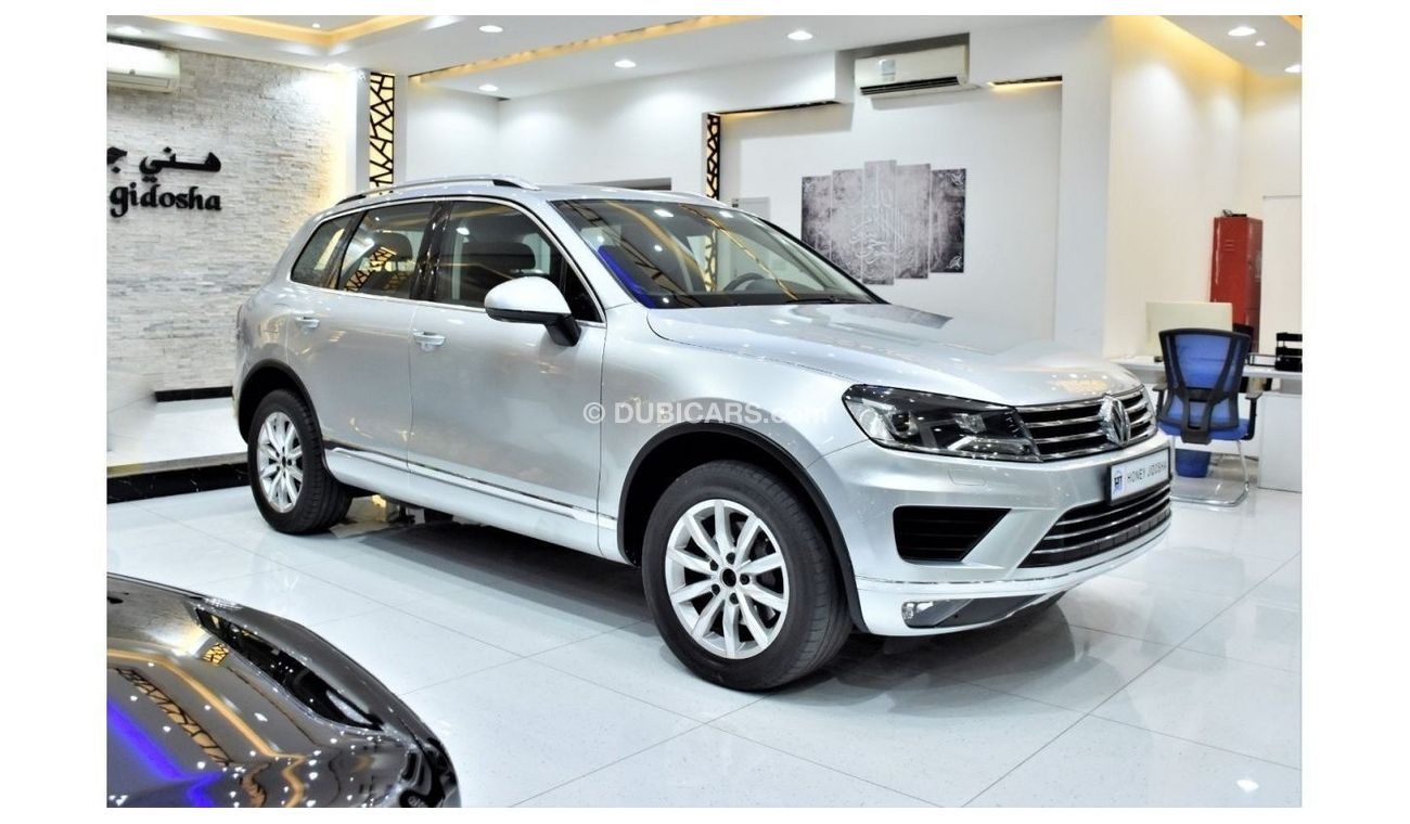 Volkswagen Touareg EXCELLENT DEAL for our Volkswagen Touareg ( 2018 Model ) in Silver Color GCC Specs