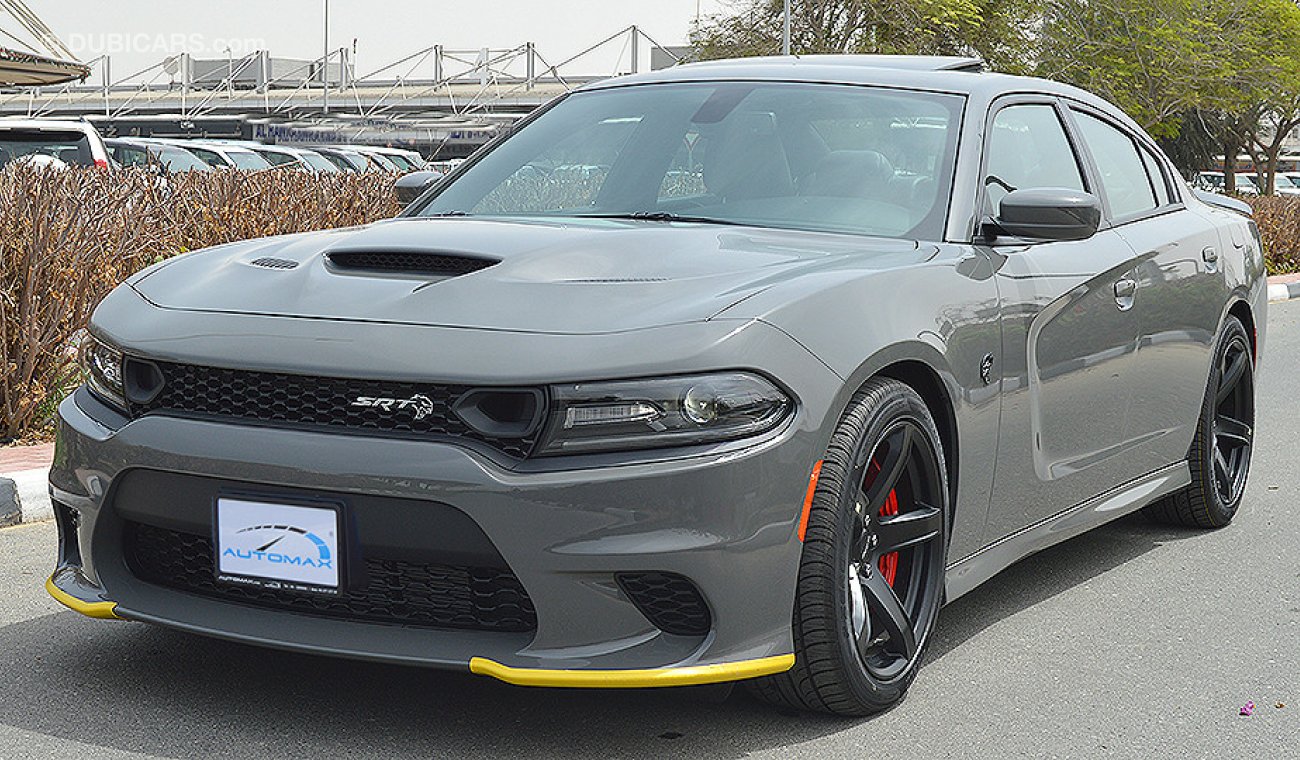 Dodge Charger 2019 Hellcat, 6.2 Supercharged V8, 707hp, GCC, 0km w/ 3 Yrs or 100,000km Warranty