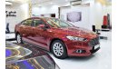 Ford Fusion SE EXCELLENT DEAL for our Ford Fusion ( 2017 Model ) in Red Color GCC Specs