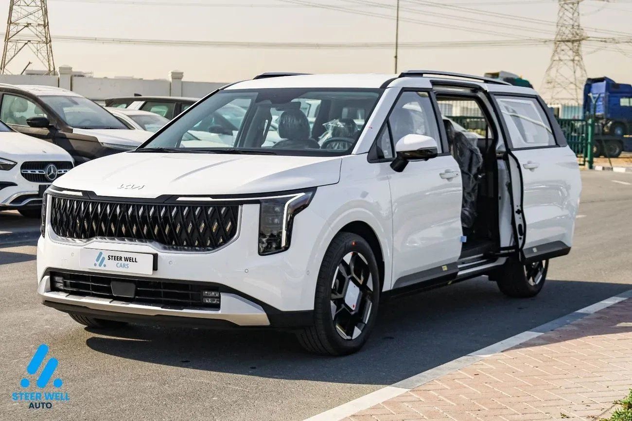 Kia Carnival 2025 | 8 Seater |3.5L | V6 Petrol | White | LHD|A/T