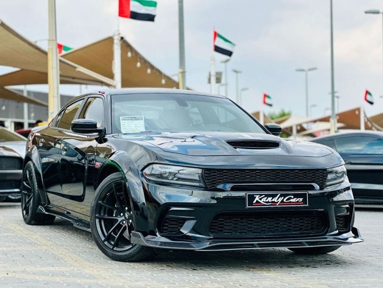Dodge Charger SRT8 Scatpack 6.4L | Monthly AED 2260/- | 0% DP | Widebody Kit | Blindspot | # 57869