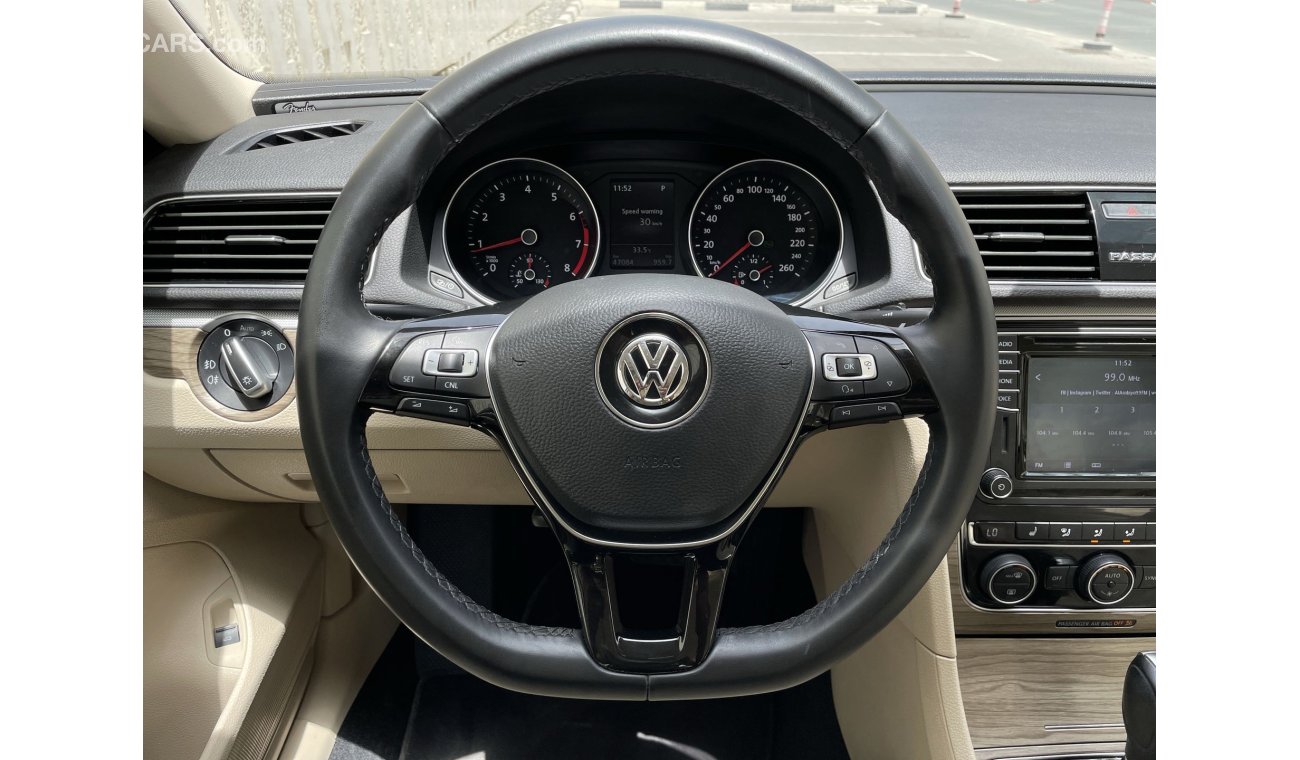 Volkswagen Passat 2.5L | SEL|  GCC | EXCELLENT CONDITION | FREE 2 YEAR WARRANTY | FREE REGISTRATION | 1 YEAR FREE INSU