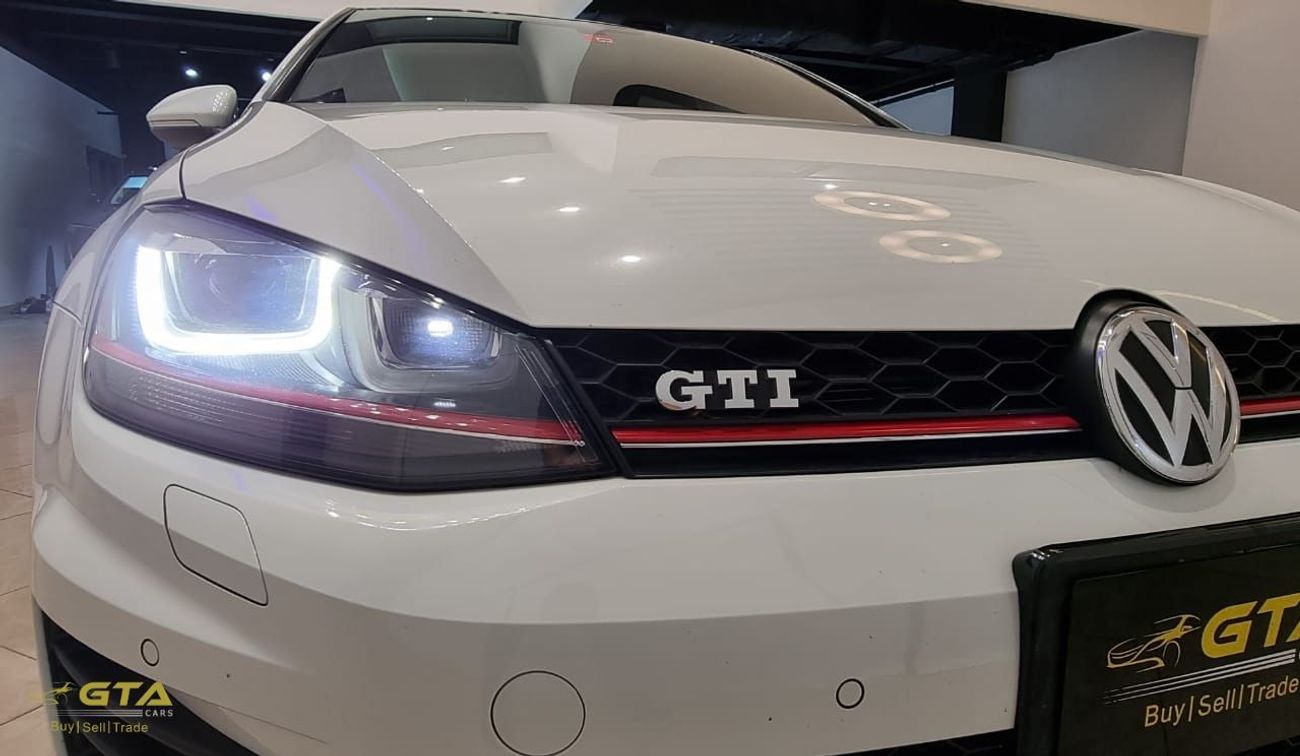 Volkswagen Golf 2017 Volkswagen GTI, Volkswagen Warranty-Full Service History, GCC
