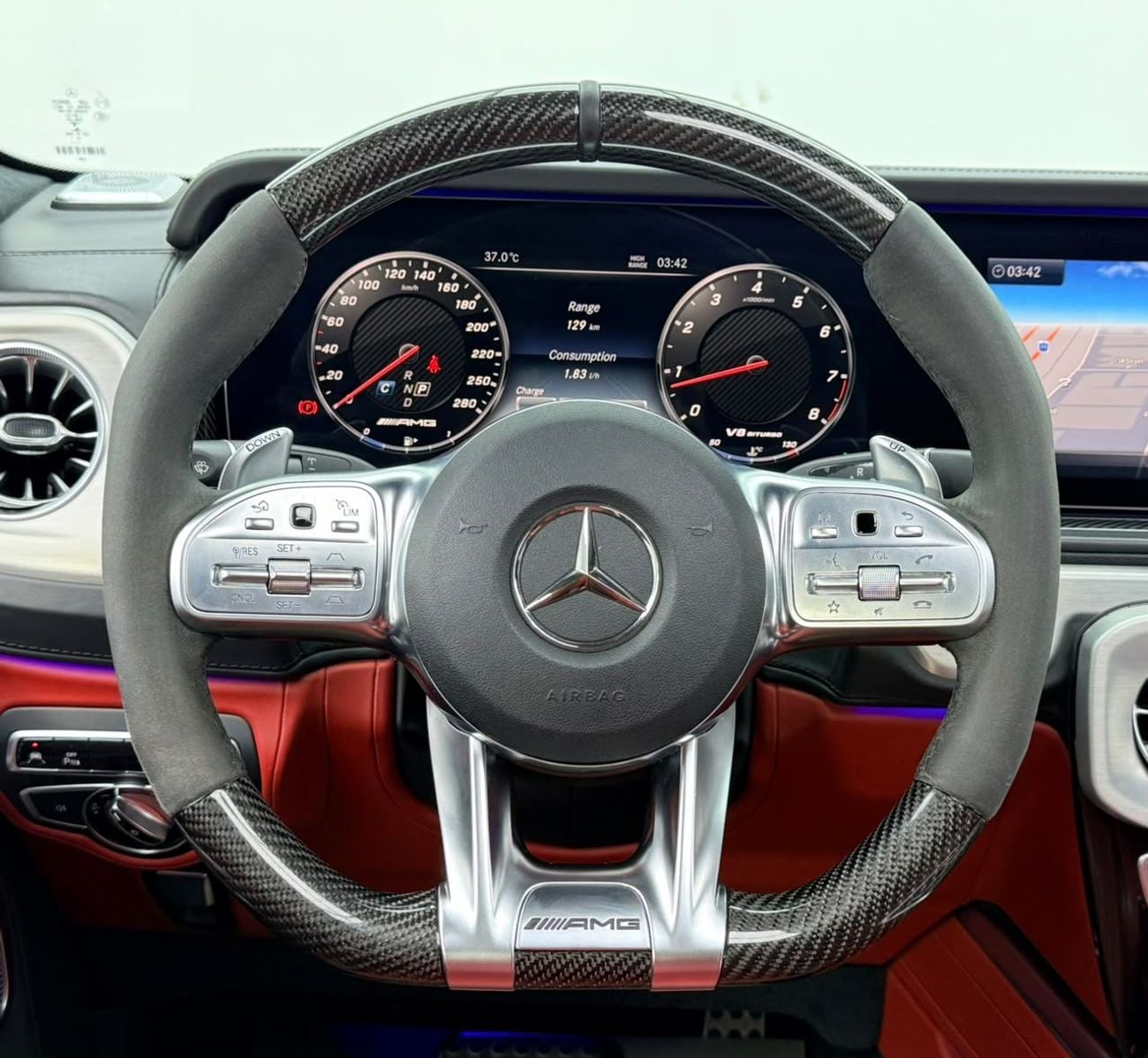 Mercedes Benz G63 AMG STANDARD 2019 Mercedes Benz G63 AMG Double Night Package, Warranty, Full MB Service History, GCC