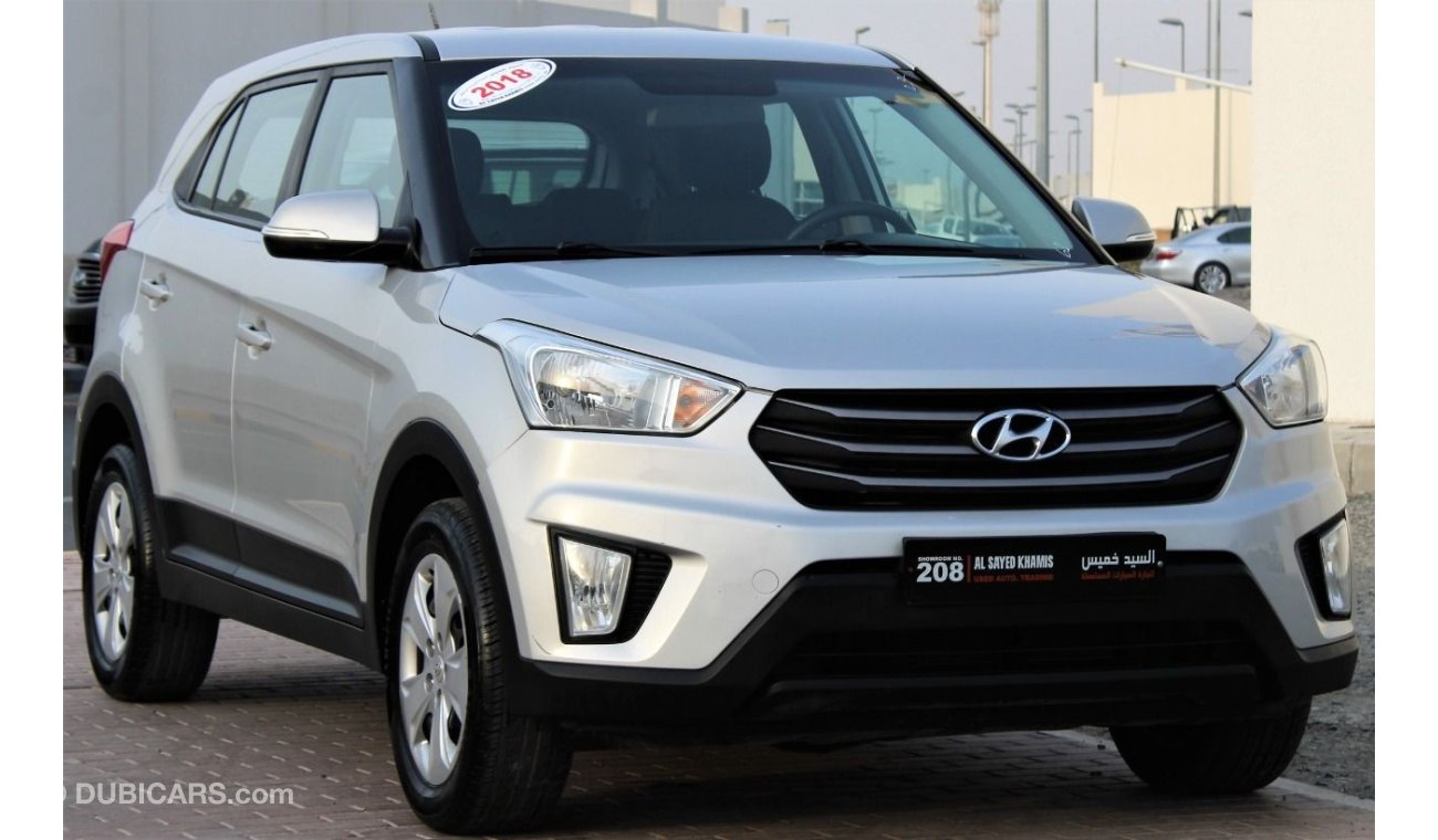 Hyundai Creta ACCIDENTS FREE - GCC - ENGINE 1600 CC - MID OPTION - CAR IS IN PERFECT CONDITION INSIDE OUT