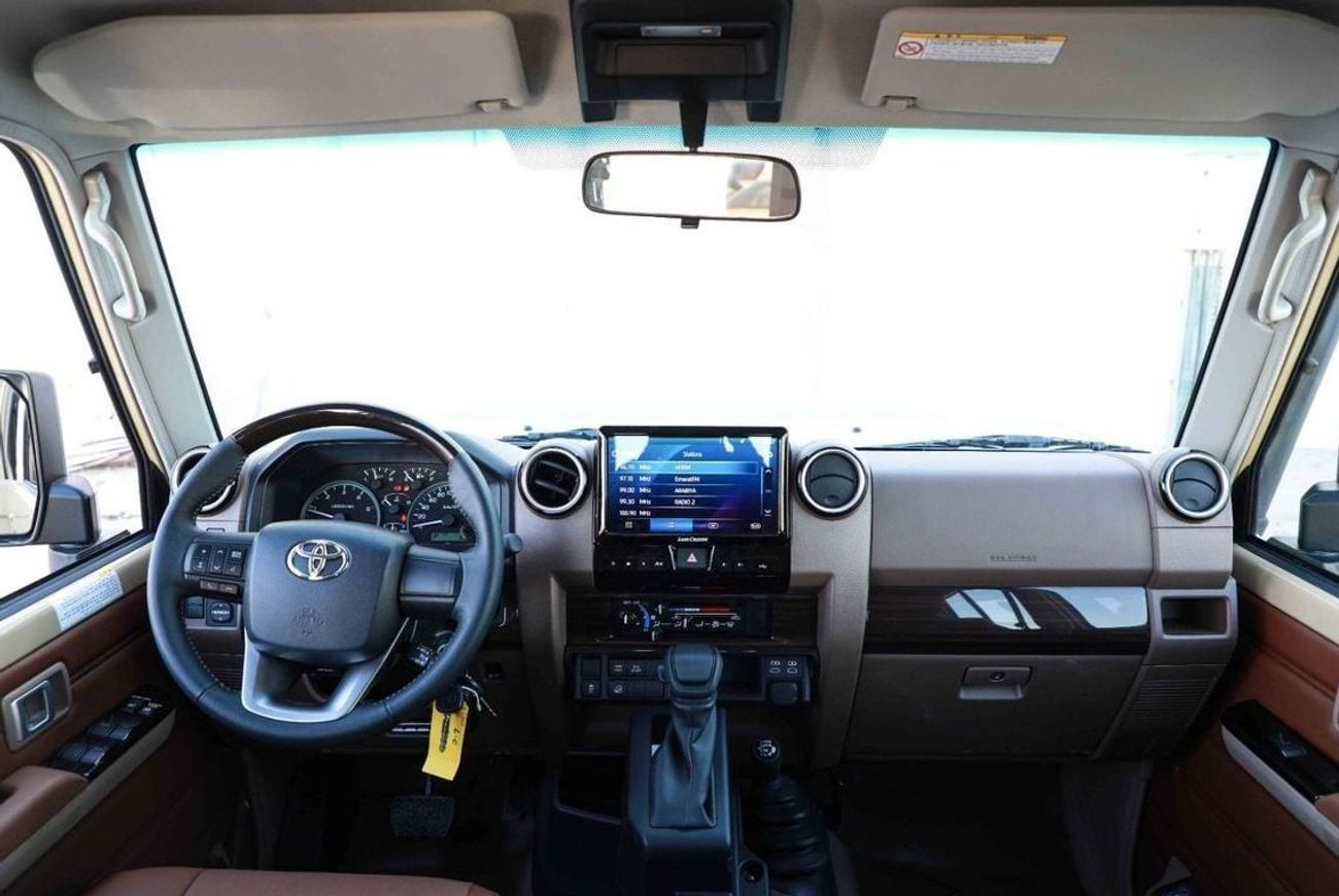Toyota Land Cruiser Pick Up 2024 TOYOTA LC79 LX Z DOUBLE CAB 2.8 - BEIGE inside TAN | Export Only