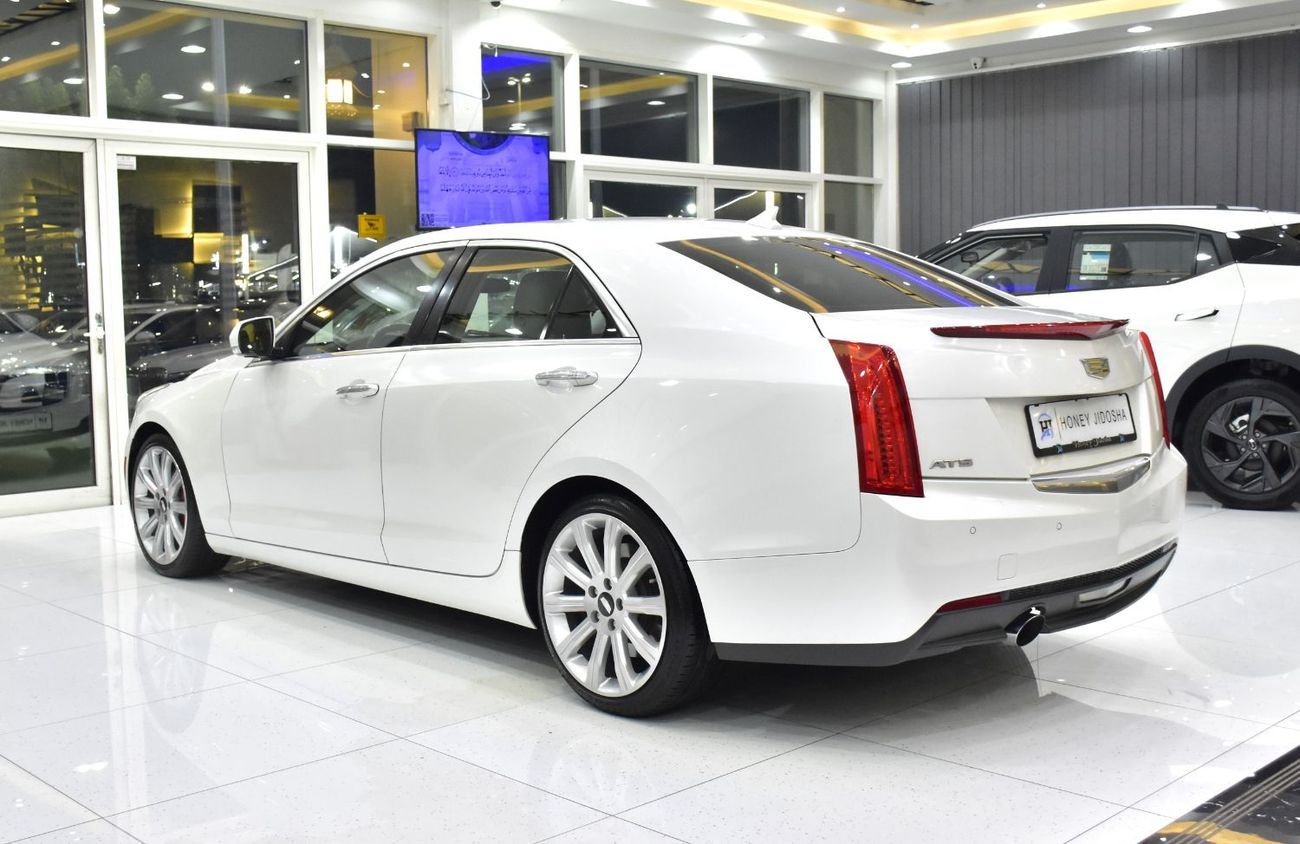 Cadillac ATS EXCELLENT DEAL for our Cadillac ATS ( 2015 Model ) in White Color GCC Specs