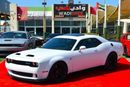 Dodge Challenger SRT Hellcat 6.2L (717 HP)-- GCC // FULL OPOTIOIN //ALCANTARA -- SUN ROOF / BANK FINANCE/GOOD CONDITI
