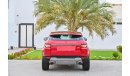 Land Rover Range Rover Evoque | AED 1,841 Per Month | 0% DP | Immaculate Condition