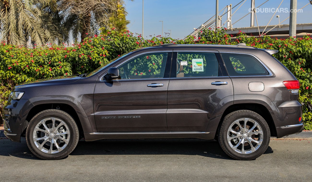 Jeep Grand Cherokee Summit 4X4 V6 3.6L GCC , 2021, 0Km , Saddle Brown Interior , W/3 Yrs or 60K Km WNTY @Official Dealer