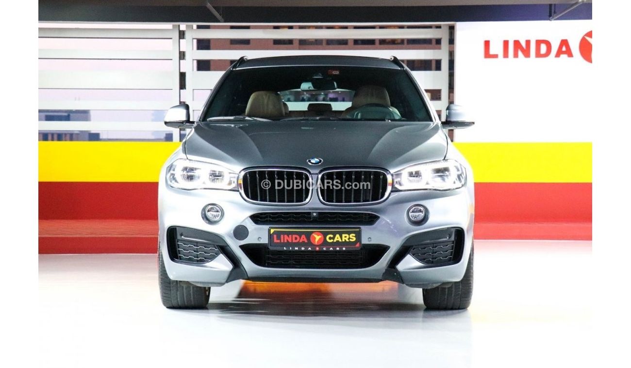 BMW X6 35i Exclusive RESERVED ||| BMW X6 X-Drive 35i M-Kit 2017 GCC under Agency Warranty with Flexible Dow