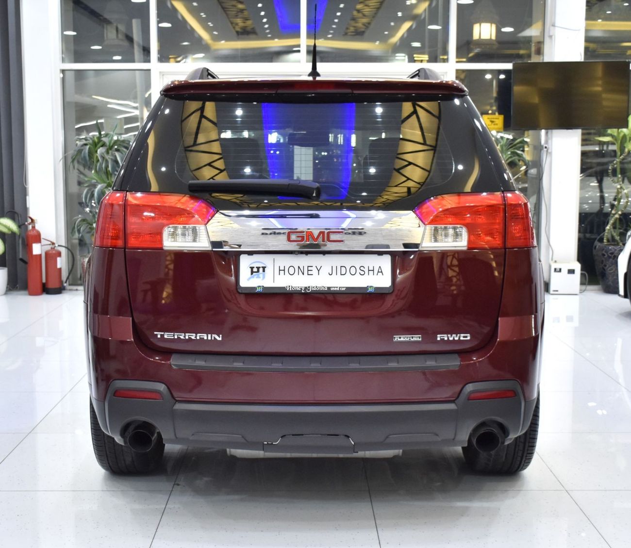 GMC Terrain EXCELLENT DEAL for our GMC Terrain SLT AWD ( 2011 Model ) in Red Color GCC Specs