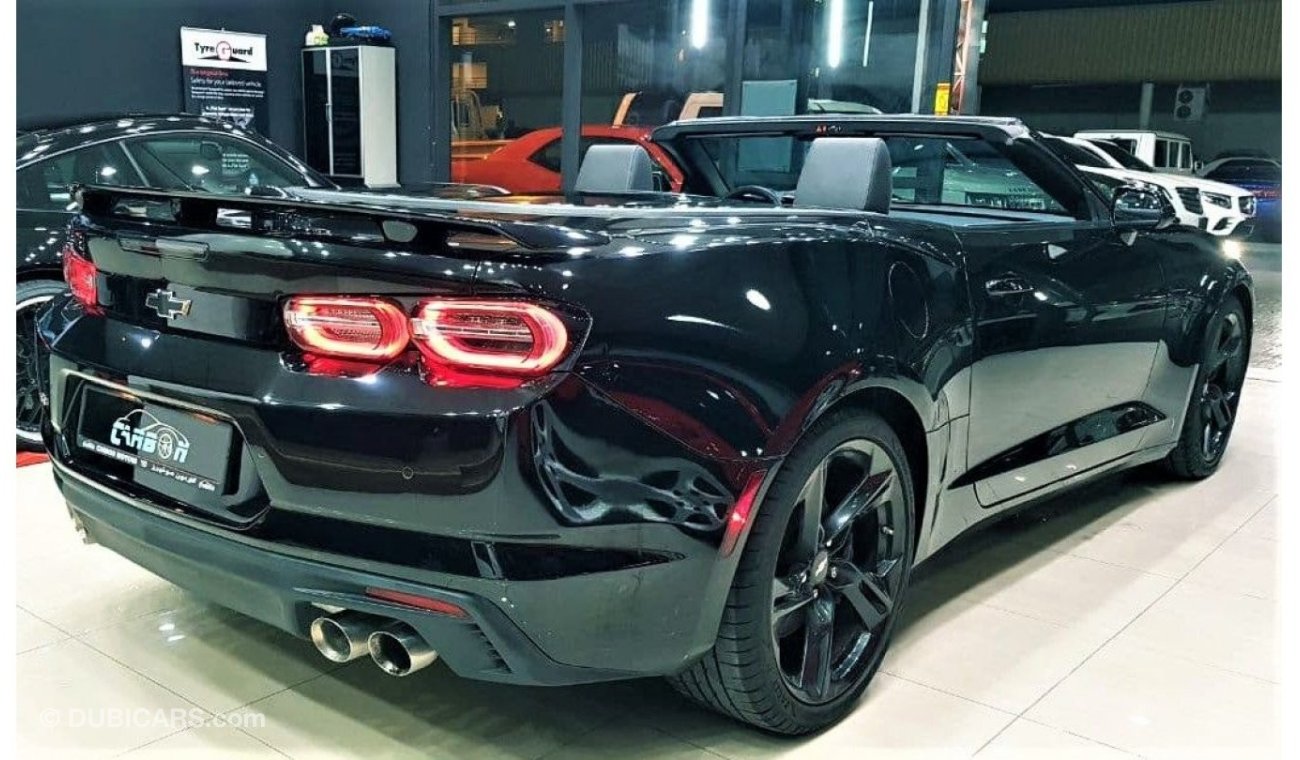 شيفروليه كامارو CHEVROLET CAMARO 2SS CONVERTABLE 2019 MODEL WITH ONLY 12K KM IN IMMACULATE CONDITION FOR 149K AED