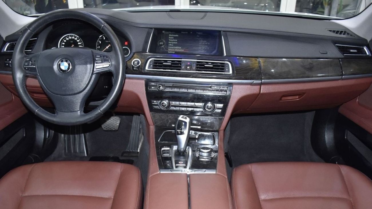 بي أم دبليو 740Li EXCELLENT DEAL for our BMW 740Li ( 2014 Model ) in White Color GCC Specs