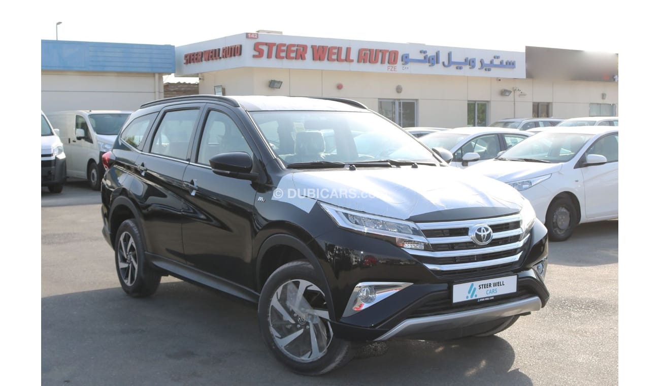 تويوتا راش 2023 | G - 1.5 L AT VVTI - 17" RIMS PETROL FABRIC SEATS, FRONT AND REAR A/C - EXPORT ONLY