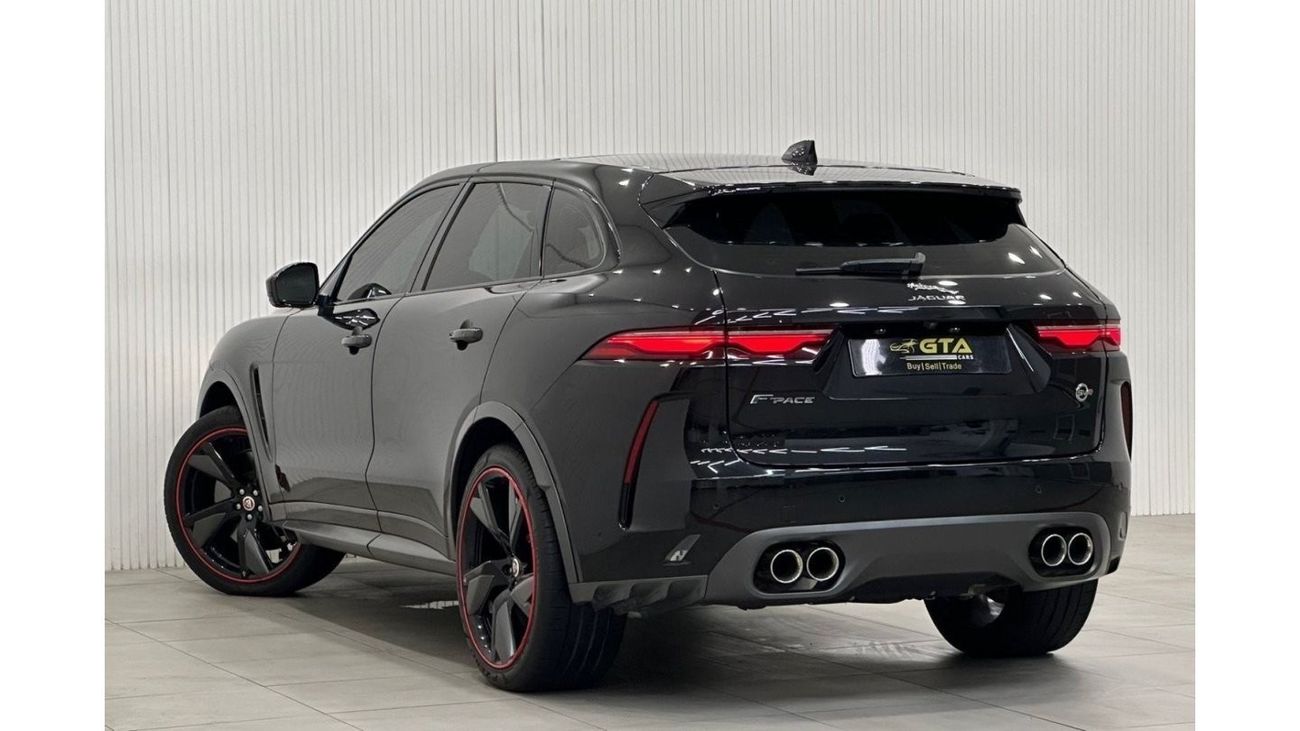 Jaguar F Pace 2022 Jaguar F-Pace SVR , NOV 2027 Jaguar Warranty & Service Contract, Full Service History, GCC