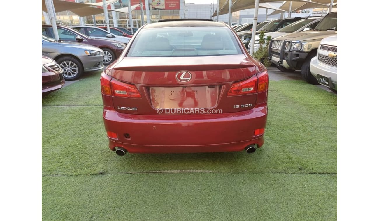 لكزس IS 300 خليجي موديل 2008 كت 2014 رقم واحد فتحه جلد رنجات حساسات كاميرا شاشه  مثبت سرعه  لاتحتاج لأي مصاريف
