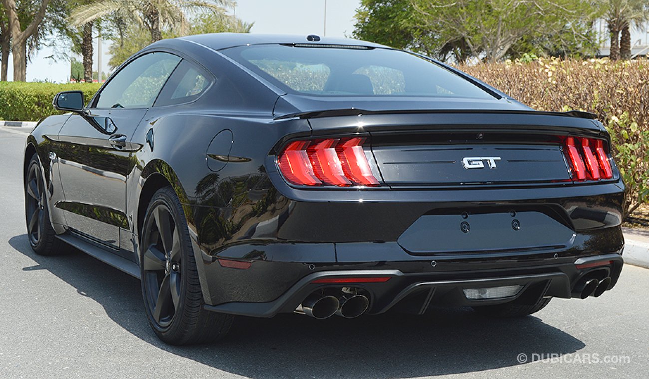 Ford Mustang 2019 GT Premium, 5.0 V8 GCC, 0km w/3Yrs or 100K km WTY + 60K km SERV # Digital Cluster, Carbon Fiber