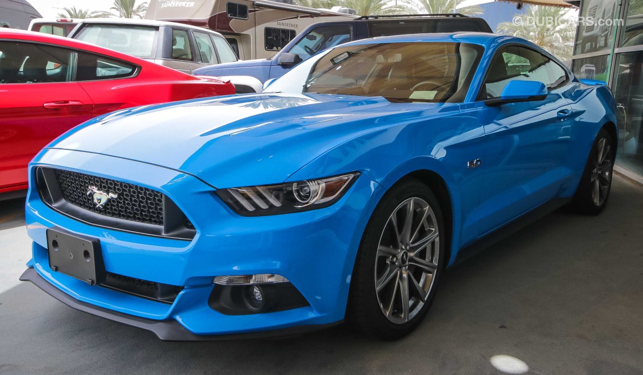 Ford Mustang GT Premium+, 5.0L V8 0km, GCC w/ 3 Years or 100K km Warranty and 60K km Service at Al Tayer