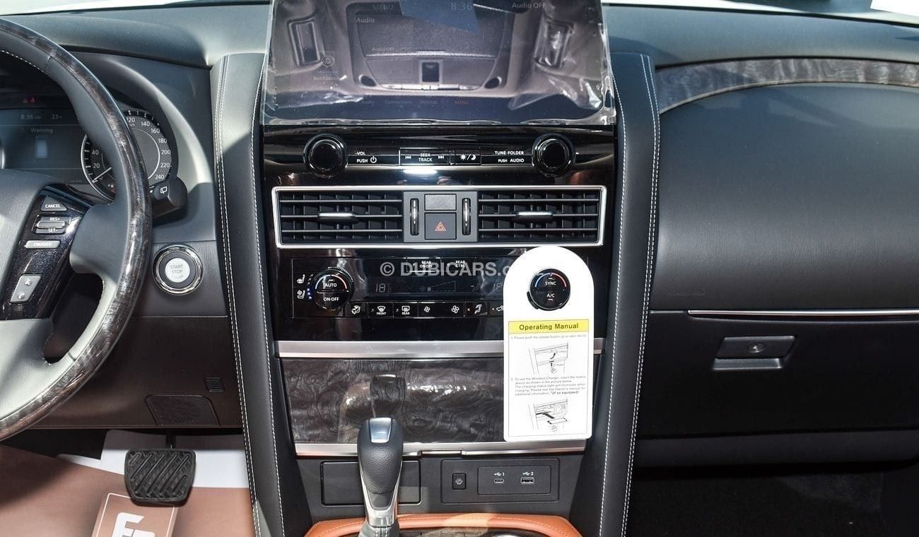 Nissan Patrol LE Platinum 5.6L the price is for the export