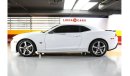 شيفروليه كامارو Chevrolet Camaro RS 2015 GCC under Warranty with Flexible Down-Payment