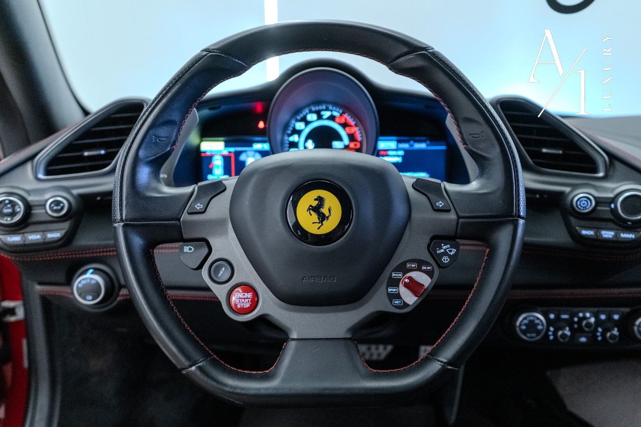 Ferrari 488 Std 3.9L 2018 Ferrari 488 GTB, Full Service History, Excellent Condition, Fully Loaded, European Spe