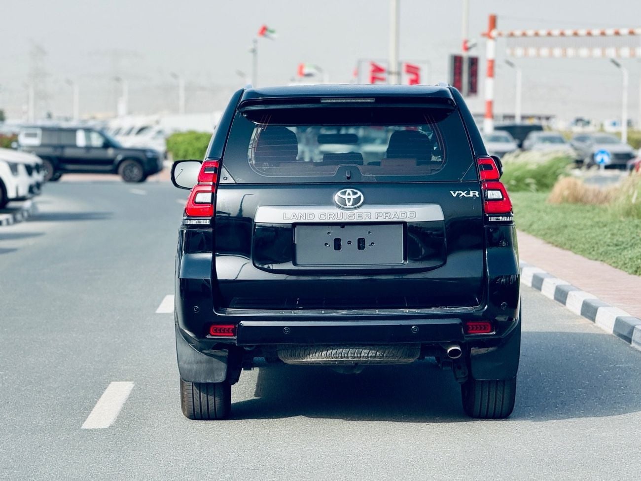 Toyota Prado Toyota Prado model 2021 petrol cylinder 4 black colour