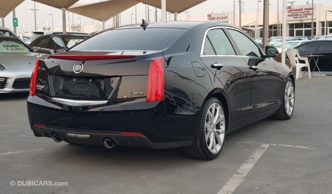 Cadillac ATS Caddillac ATS model 2014 GCC car prefect condition full option low mileage panoramic roof leather se