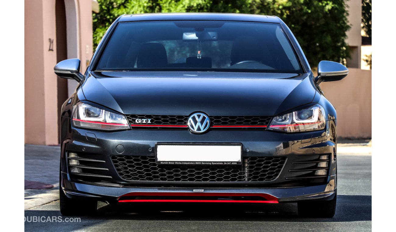 Volkswagen Golf GTI (Oettinger Body Kit) 2015 GCC under Agency Warranty with Zero Down-Payment.