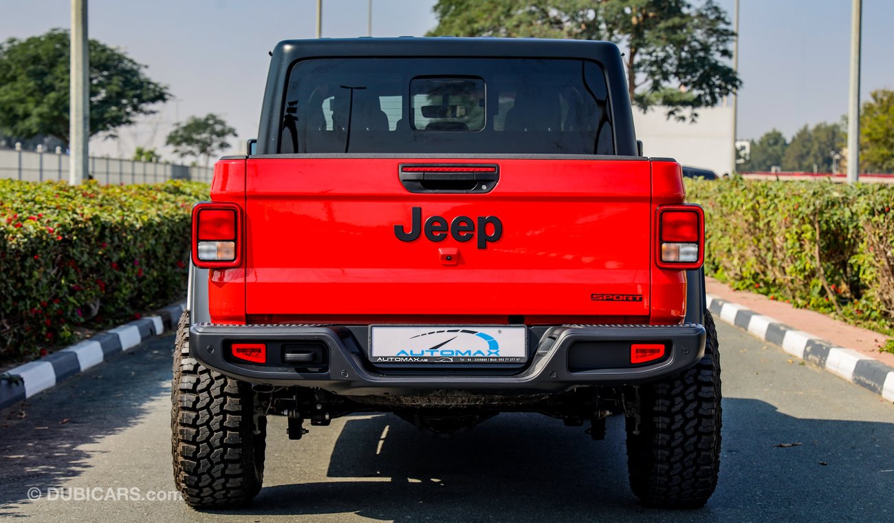 Jeep Gladiator 2020 Sport 4X4, 3.6L V6 GCC, 0km , W/ 3 Yrs or 60K km Warranty @ Trading Enterprises