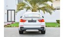 BMW X4 M40i - Excellent Condition - Full Agency Service History - GCC - AED 3,897 Per Month - 0% DP