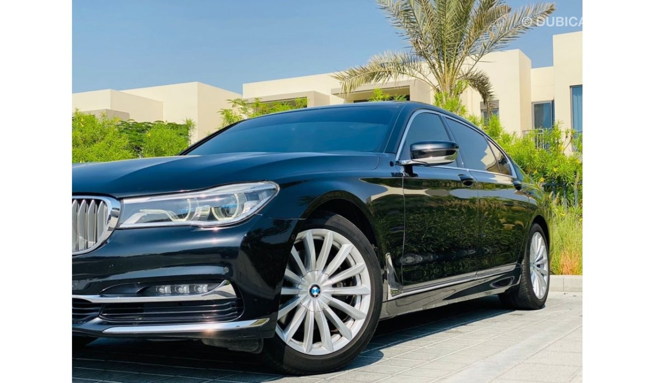 بي أم دبليو 740 2480/- P.M || BMW 740 LI || GCC || FSH || Top Variant || Immaculate Condition