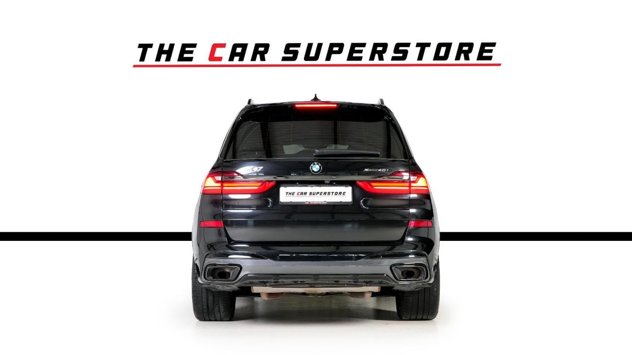 BMW X7 40i M Sport Pure 3.0L (335 HP) GCC-BMW Warranty Until 27/11/2026-7 Seats