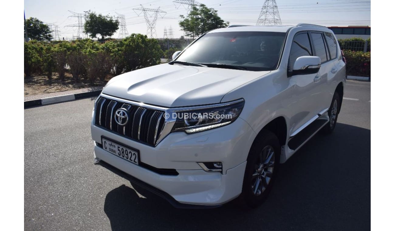 Toyota Prado 2019 VXR GCC SPECS WARRANTY AND SERVICE CONTRACT FROM AL FUTTAIM
