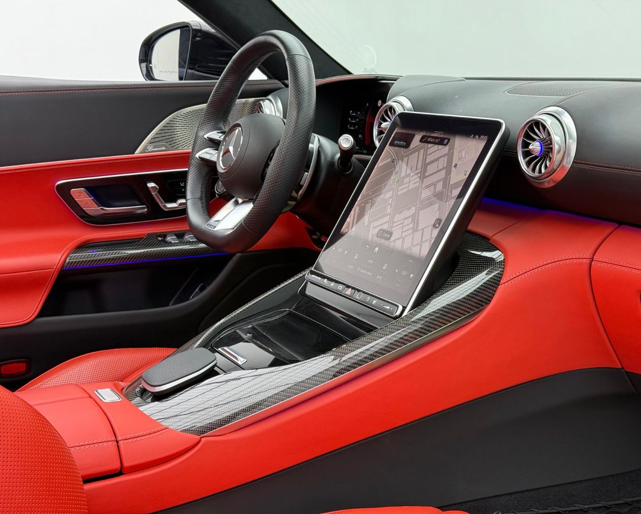 Mercedes Benz SL55 AMG  2022 Mercedes Benz SL55 AMG 4MATIC+, 2028 Mercedes Warranty, Full MB Service History, GCC