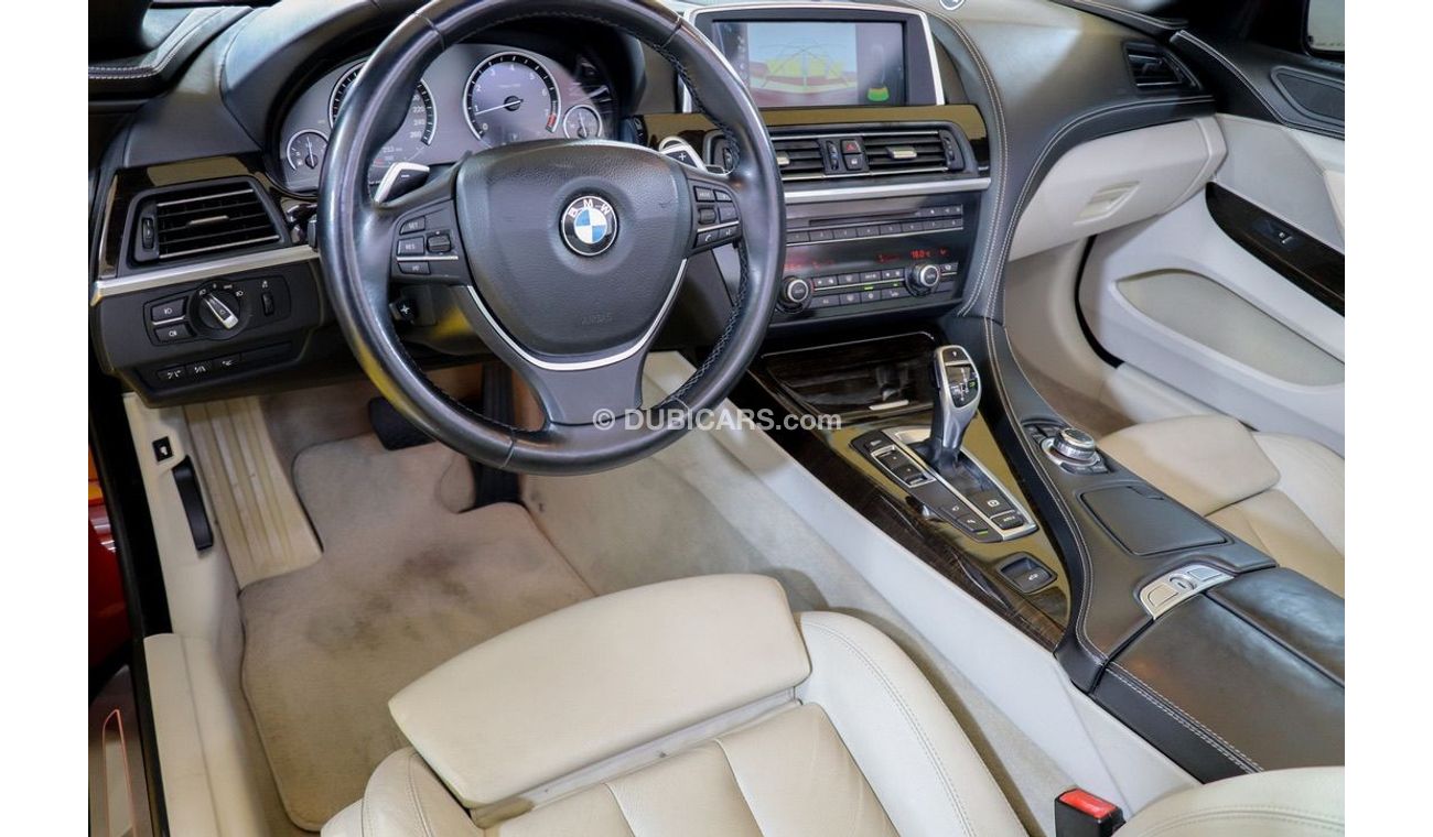 بي أم دبليو 650i BMW 650i M-Kit Convertible 2011 GCC.