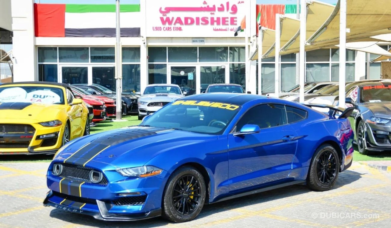 Ford Mustang EcoBoost EcoBoost Mustang Eco-Boost V4 2.3L Turbo 2018/Leather Interior/Original Airbags/Shelby Kit/