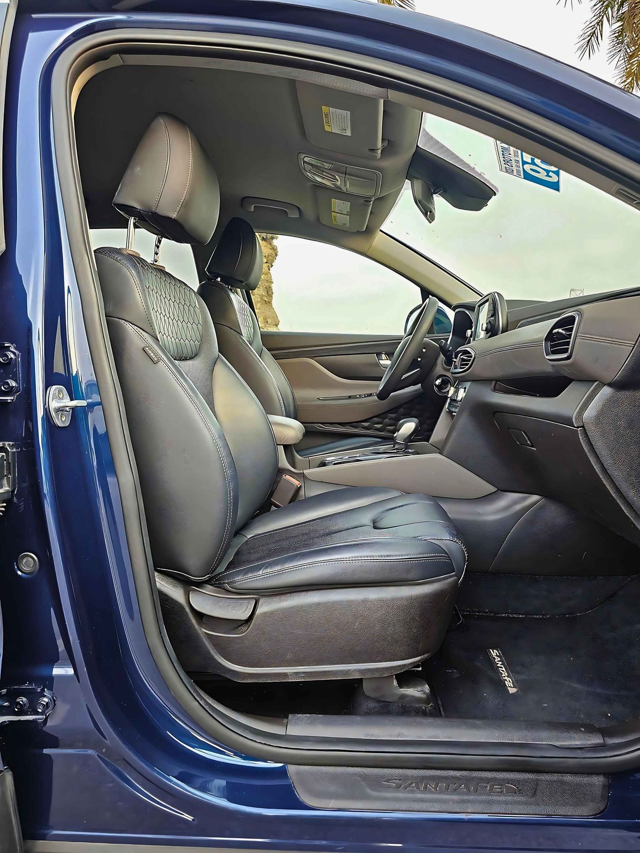 هيونداي سانتا في SE/ RADAR/ LANE ASSIST/ LEATHER SEATS/ DVD CAMERA/ LOT# 35098