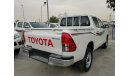 Toyota Hilux 2.4L DIESEL 4X4 MANUAL BASIC OPTION 2019 FOR EXPORT