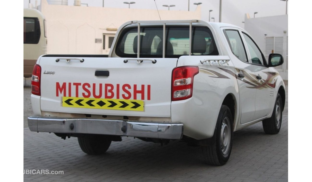 Mitsubishi L200 MITSUBISHI L200 WHITE GCC 2018 EXCELLENT CONDITION WITHOUT ACCIDENT