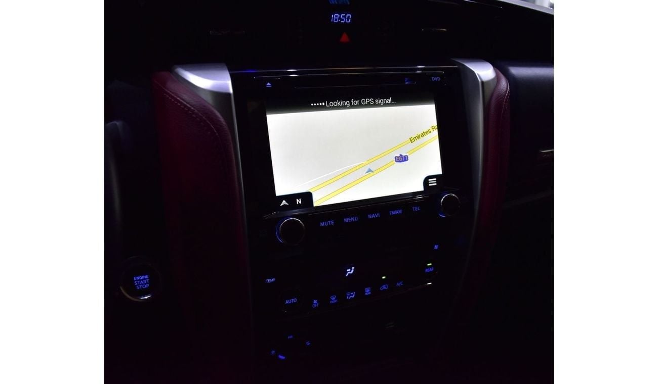 Toyota Fortuner EXCELLENT DEAL for our Toyota Fortuner TRD V6 ( 2018 Model ) in White Color GCC Specs