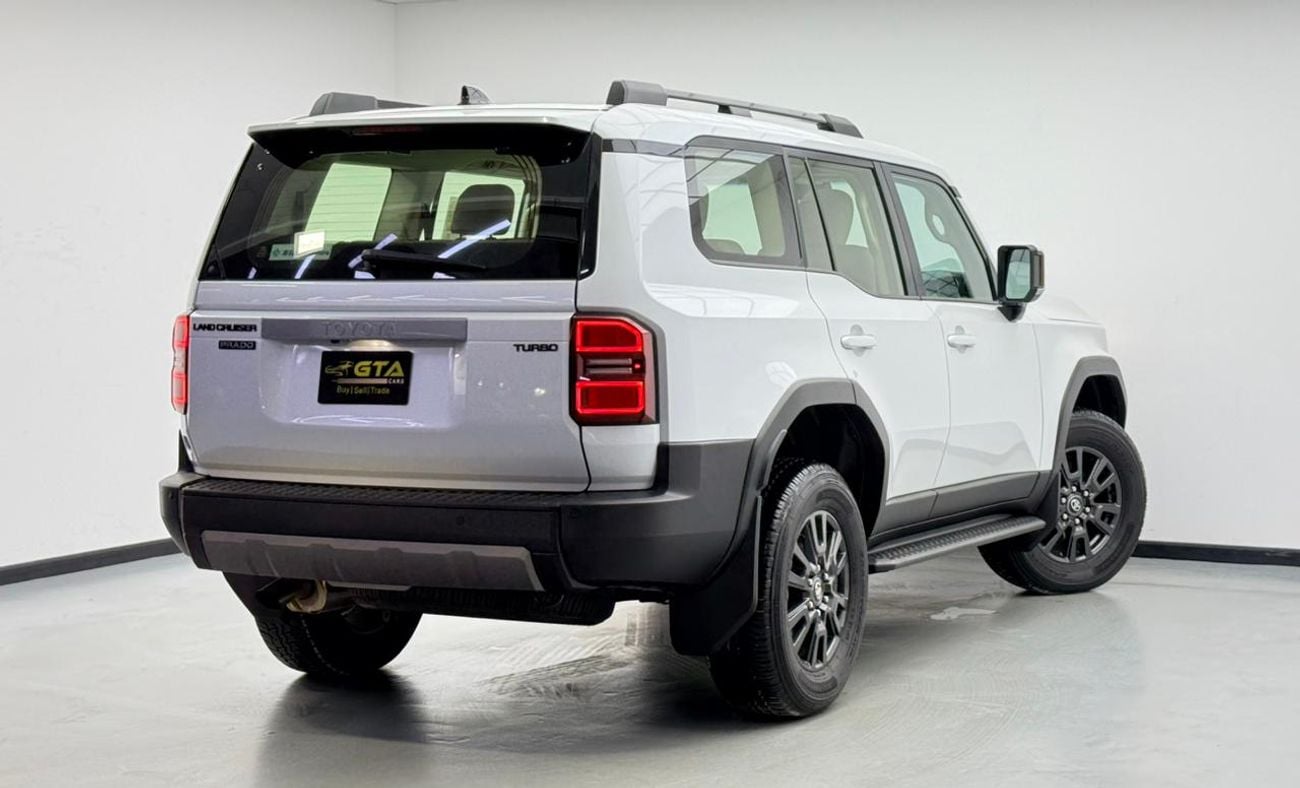 Toyota Prado GXL 2.4T 2025 Toyota Prado GXL, 2028 Toyota Warranty, Very Low Km, 7 Seater, Fully Loaded, GCC