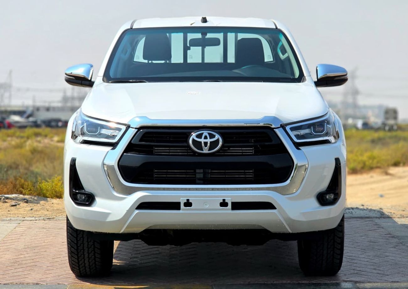Toyota Hilux TOYOTA HILUX DIESEL 2.4 DOUBLE CABIN - AT - FULL OPTIONS - PUSH START - 2025 MODEL - WHITE INSIDE RE