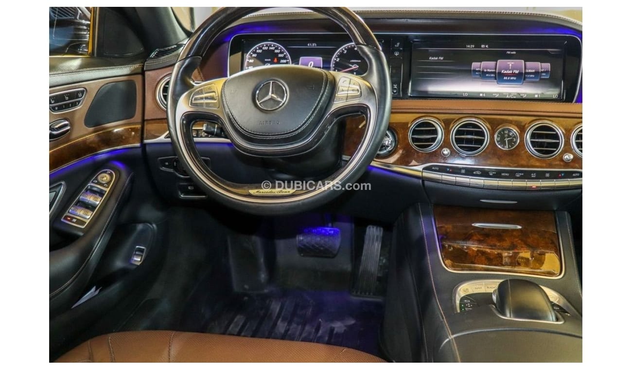 Mercedes-Benz S 400 RESERVED ||| Mercedes-Benz S400 (Maybach Body Kit) 2015 GCC under Warranty with Flexible Down-Paymen